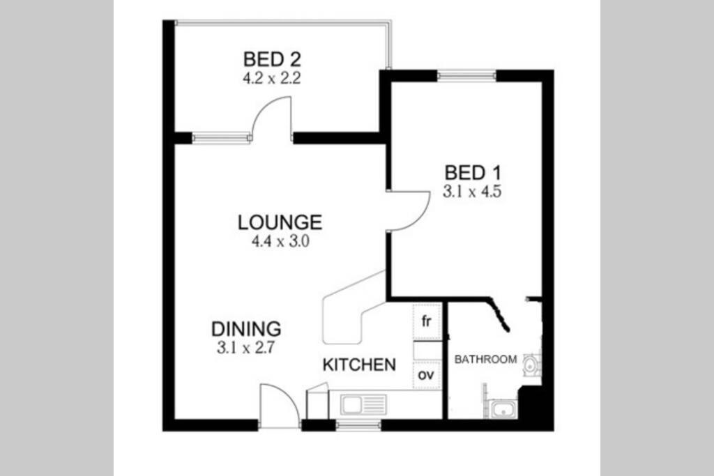 B3 Crawley Apartment 1 Brm & Sleepout Near Uwa Perth Exterior photo